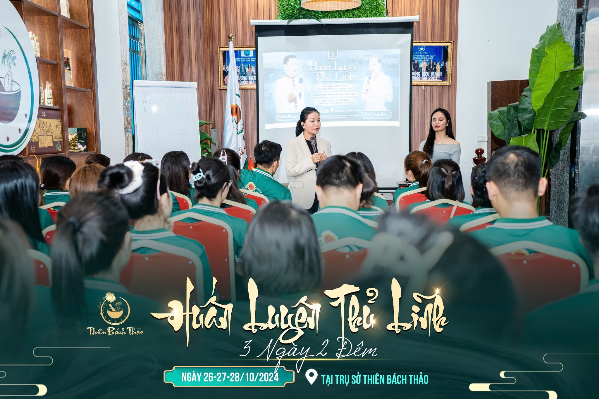 Chuyên gia Trung Quốc - Bà Trần Hương Quân trực tiếp đào tạo Huấn luyện thủ lĩnh